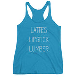 Lattes Lipstick Lumber Tank